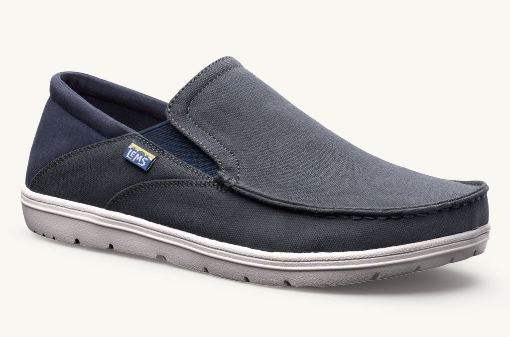 Drifter Lems Buty Slip On Damskie Szare Granatowe | CBD2558JM